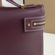 Borsa Loro Piana Extra Clutch L29 Borgogna