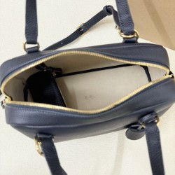 Borse Firmate Replica Needle Loro Piana piccolo/media Blu Royal Scuro