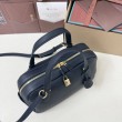 Borse Firmate Replica Needle Loro Piana piccolo/media Blu Royal Scuro