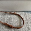 Borse Celine Trio Flap morbida pelle di agnello Marrone