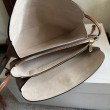 Borse Celine Trio Flap morbida pelle di agnello Marrone
