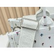 Borse Dior Dioramour piccolo/media/grande Dior Book Tote con tracolla bianca