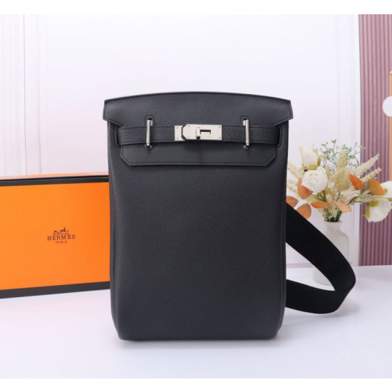 Zaino Hermès Hac &agrave; Dos Nero