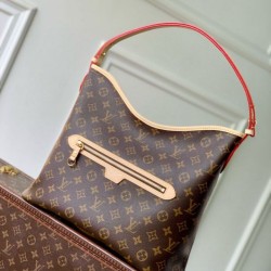 Replica qualità specchio Borse Imitazioni Louis Vuitton Lineup M27335 Monogram Marrone