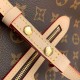 Replica qualità specchio Borse Imitazioni Louis Vuitton Lineup M27335 Monogram Marrone