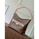 Replica qualità specchio Borse Imitazioni Louis Vuitton Lineup M27335 Monogram Marrone