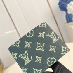 Replica Alta gamma replica imitazione Portafoglio multiplo Louis Vuitton M27150 verde Imitazioni Replica qualità specchio Alta gamma replica imitazione Portafoglio multiplo Louis Vuitton M27150 verde