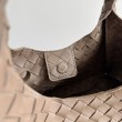 Borsa a tracolla Bottega Veneta Campana piccola intrecciata Marrone