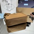Borsa a tracolla Prada Re-Nylon 1BC167 Marrone