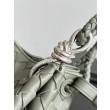 Borsa Bottega Veneta Parachute intrecciato Verde