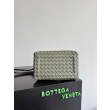 Borsa Bottega Veneta Parachute intrecciato Verde