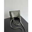 Borsa Bottega Veneta Parachute intrecciato Verde