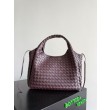 Borsa Replica 1:1 Campana Bottega Veneta media/grande intrecciata Marrone