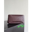 Borsa Replica 1:1 Campana Bottega Veneta media/grande intrecciata Marrone