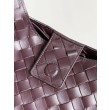Borsa Replica 1:1 Campana Bottega Veneta media/grande intrecciata Marrone