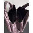 Borsa Replica 1:1 Campana Bottega Veneta media/grande intrecciata Marrone