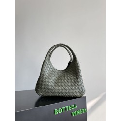 Borse Imitazioni Campana Bottega Veneta media/grande intrecciata Verde