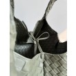 Borse Imitazioni Campana Bottega Veneta media/grande intrecciata Verde