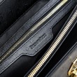 Borse Replica da lavoro da uomo Stefano Ricci oro stampa coccodrillo opaca Nero