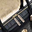 Borsa da lavoro Stefano Ricci modello coccodrillo nera
