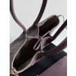 Borsa tote reversibile Bottega Veneta Pinacoteca intrecciato bordeaux