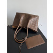 Borse Replica tote reversibile Bottega Veneta Pinacoteca intrecciato Marrone Borse Replica tote reversibile Bottega Veneta Pinacoteca intrecciato Marrone