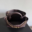 Borse Bottega Veneta Andiamo piccola/media/grande pelle intrecciata marrone