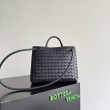 Borse Bottega Veneta Andiamo piccola/media/grande pelle intrecciata Nera