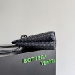 Borse Bottega Veneta Andiamo piccola/media/grande pelle intrecciata Nera