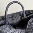 Borse Bottega Veneta Andiamo piccola/media/grande pelle intrecciata Nera