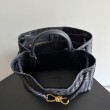 Borse Bottega Veneta Andiamo piccola/media/grande pelle intrecciata Nera