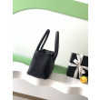 Borse tote Chanel Cerf Executive AS2156 pelle di caviale Nero