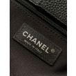 Borse tote Chanel Cerf Executive AS2156 pelle di caviale Nero