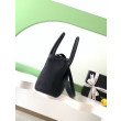 Borse tote Chanel Cerf Executive AS2157 pelle di caviale Nero