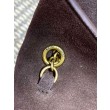 YSL Saint Laurent Cassandre Borse Imitazioni a busta grande con catena scamosciata marrone