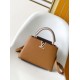 Replica Borse tote LV Taurillon Capucines BB M14176 Marrone Imitazioni Replica qualità specchio Borse tote LV Taurillon Capucines BB M14176 Marrone