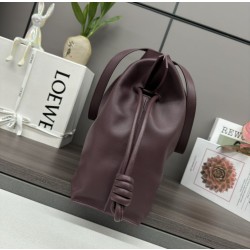 Borsa a mano grande Loewe Flamenco  nappa Gendi Rosso