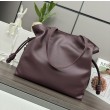 Borsa a mano grande Loewe Flamenco  nappa Gendi Rosso