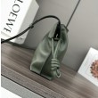 Borsa a mano Mini Loewe Flamenco nappa verde