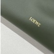 Borsa a mano Mini Loewe Flamenco nappa verde