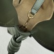 Borsa a mano Mini Loewe Flamenco nappa verde