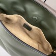 Borsa a mano Mini Loewe Flamenco nappa verde