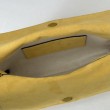 Qualità premium Borse Replica Gucci media con motivo GG goffrato e catena 857622 scamosciata Giallo