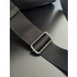 Borse Replica a tracolla media Balenciaga Le City Moto in nylon nero
