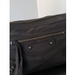 Borse Firmate Replica a tracolla piccola Balenciaga Le City Moto nylon nera