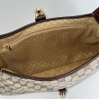 Borsa a tracolla piccola Gucci Jackie Slim 863136/863137 Marrone