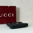 Qualità superiore replica a tracolla piccola Gucci Jackie Slim 863136/863137 Nero