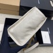 Borse YSL Saint Laurent Niki piccola shopping pelle bovina oliata e cerata Beige