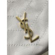 Borse YSL Saint Laurent Niki piccola shopping pelle bovina oliata e cerata Beige