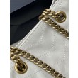 Borse YSL Saint Laurent Niki piccola shopping pelle bovina oliata e cerata Beige